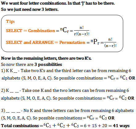 permutation combination