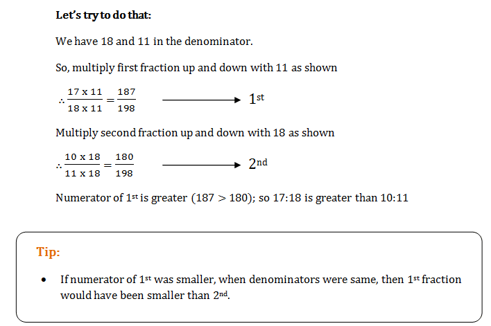 ratio and proportion