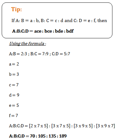 ratio and proportion