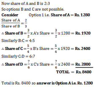 ratio and proportion