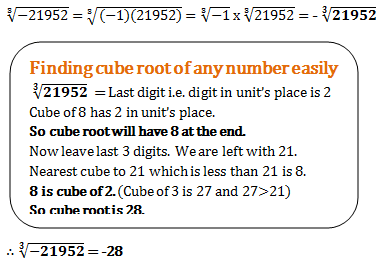 square and cube root