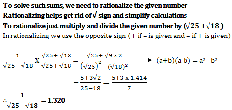 square and cube root