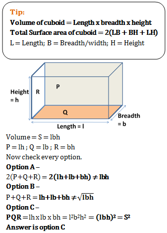 volume and surface area