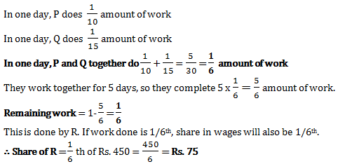 work and wages