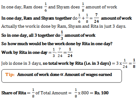 work and wages