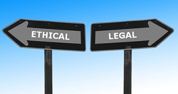 Ethical or legal - What will be your way?