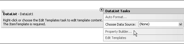 Using the DataList Control