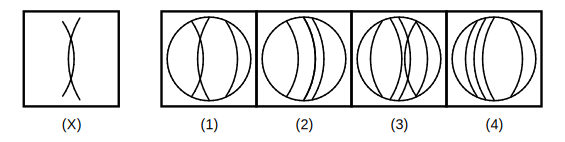 figure X and four answer figures 1 to 4 for embedded images question 29