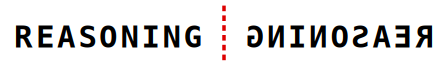 solution figure showing the original and its mirror image on either side of the mirror line for mirror images question 29