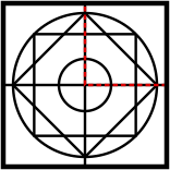 solution figure showing the pattern completed for pattern completion question 14