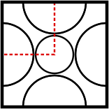 solution figure showing the pattern completed for pattern completion question 23