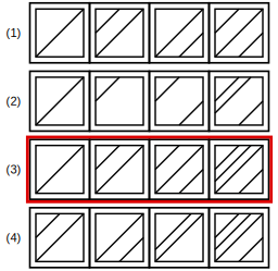 solution figure with the correct set highlighted for rule detection question 4