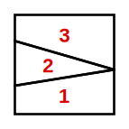 solution figure showing the shape assembled for shape construction question 1