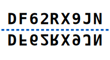 solution figure showing the original above the water line and its water image below it for water images question 22