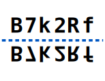 solution figure showing the original above the water line and its water image below it for water images question 24