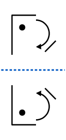 solution figure showing the original above the water line and its water image below it for water images question 34