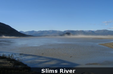 Climate change induced river piracy in Canada!