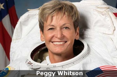 ISS American commander Whitson spends most time in space
