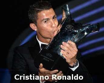 Cristiano Ronaldo wins UEFA award as best player in the EU