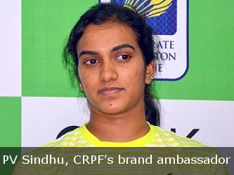 PV Sindhu, CRPF’s brand ambassador