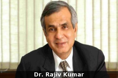 Economist Dr. Rajiv Kumar is NITI Aayog Vice President