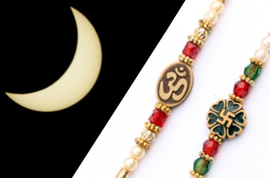 Partial eclipse on Raksha Bandhan