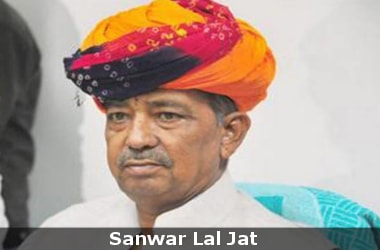 BJP Parliamentarian and former Union Minister Sanwar Lal Jat dies