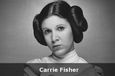 Carrie Fisher, Stars Wars Princess Leia is no more