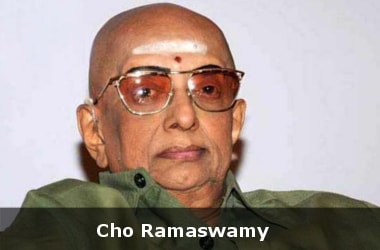 Noted journalist, satirist, political thinker & comedian Cho Ramaswamy no more