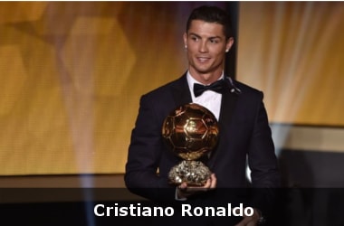 Portuguese football star Cristiano Ronaldo wins Ballon d’Or award