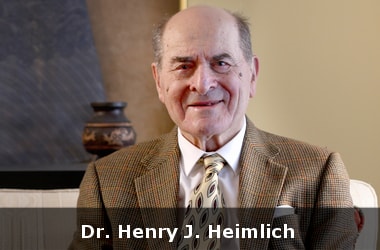 Dr. Henry J. Heimlich, inventor of the Heimlich manoeuvre, dies