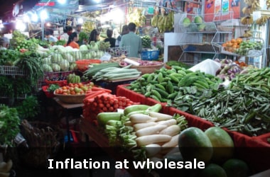 Inflation at wholesale level slowest since June 2016