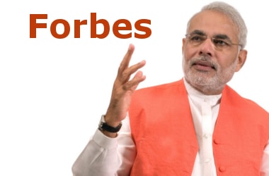 Modi 9th most powerful leader in the world : Forbes