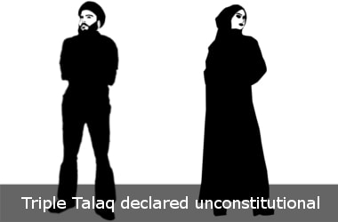 Triple Talaq declared unconstitutional