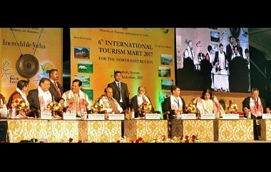 6th International Tourism Mart 2017 held in Guwahati, Assam