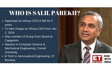Infosys elects Salil S Parekh as CEO, MD 