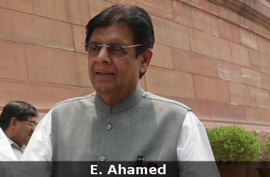 E. Ahamed, former Union Minister and IUML leader passes away