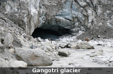 Rate of retreat of Gangotri glacier slows down