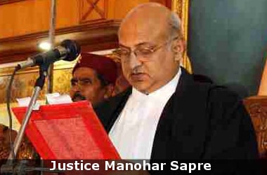 Justice Manohar Sapre to head Cauvery Tribunal