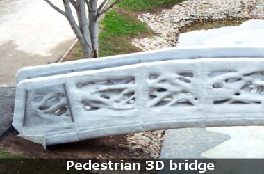 Madrid park becomes home to first pedestrian 3D bridge