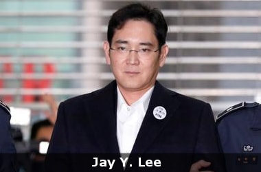 Samsung Group Chief Jay Y. Lee arrested