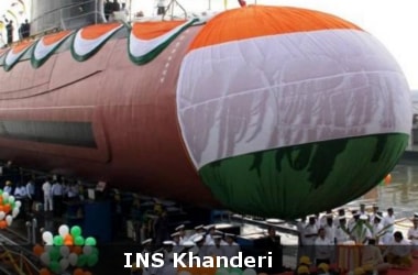 INS Khanderi: India