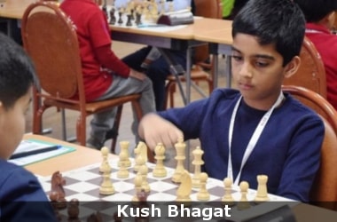 Kush Bhagat creates history, wins all three gold medals at youth chess tournament