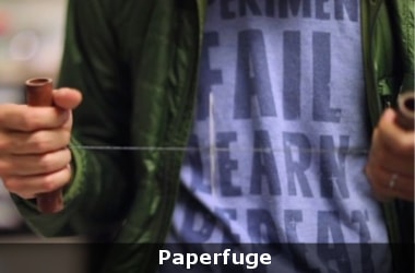 Paperfuge: Paper made human powered blood centrifuge