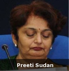 Preeti Sudan - New secretary Department of Food and PDS