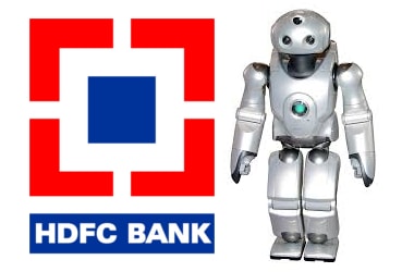 Robots to assist you with banking at HDFC!