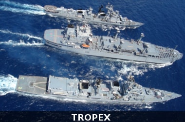 TROPEX 2017 launched by Indian armed forces.