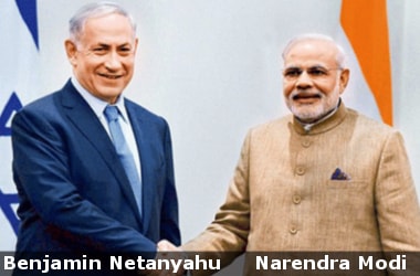 Modi first Indian PM to visit Israel, India signs 7 agreements