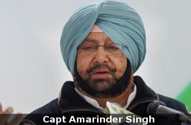 Capt Amarinder Singh is Punjab