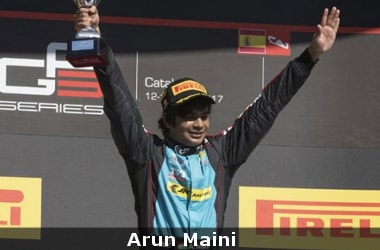 Indian driver Arun Maini wins GP3 series race 